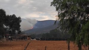 Vientos de Santa Ana , incendios , clima