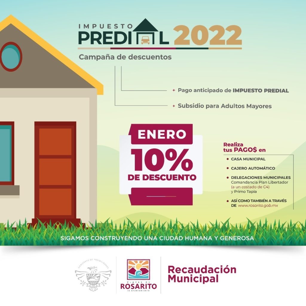 Ofrecen 10 de descuento en pago predial Noticias de Tijuana y la